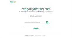 Desktop Screenshot of everydayfirstaid.com